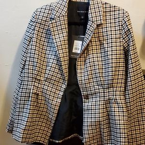 Plaid Blazer